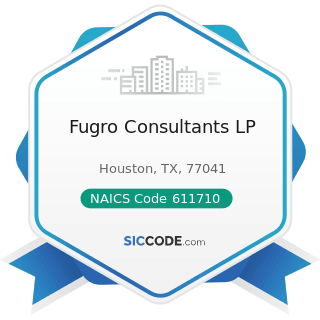 Fugro Consultants LP - NAICS Code 611710 - Educational Support Services