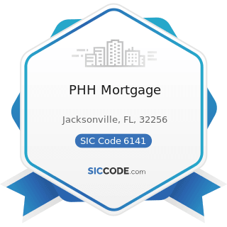 PHH Mortgage - SIC Code 6141 - Personal Credit Institutions