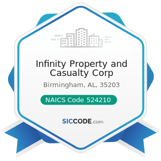 Infinity Property and Casualty Corp - NAICS Code 524210 - Insurance Agencies and Brokerages