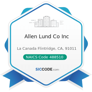 Allen Lund Co Inc - NAICS Code 488510 - Freight Transportation Arrangement