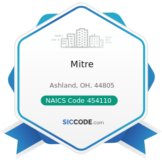 Mitre - NAICS Code 454110 - Electronic Shopping and Mail-Order Houses