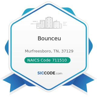 Bounceu - NAICS Code 711510 - Independent Artists, Writers, and Performers