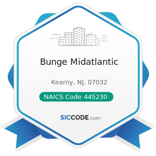 Bunge Midatlantic - NAICS Code 445230 - Fruit and Vegetable Retailers