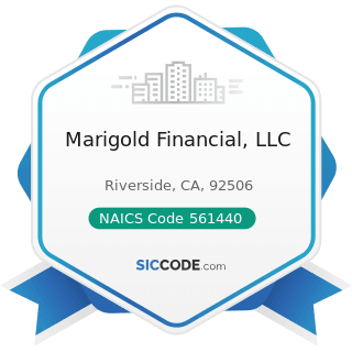 Marigold Financial, LLC - NAICS Code 561440 - Collection Agencies