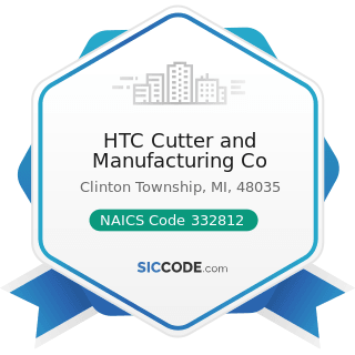 HTC Cutter and Manufacturing Co - NAICS Code 332812 - Metal Coating, Engraving (except Jewelry...