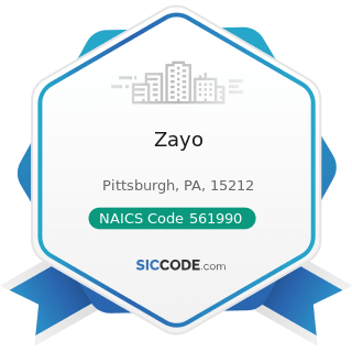 Zayo - NAICS Code 561990 - All Other Support Services