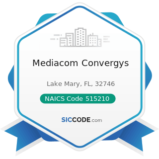 Mediacom Convergys - NAICS Code 515210 - Cable and Other Subscription Programming