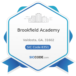 Brookfield Academy - SIC Code 8351 - Child Day Care Services