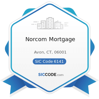 Norcom Mortgage - SIC Code 6141 - Personal Credit Institutions