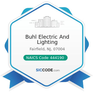 Buhl Electric And Lighting - NAICS Code 444190 - Other Building Material Dealers