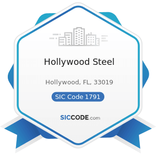 Hollywood Steel - SIC Code 1791 - Structural Steel Erection