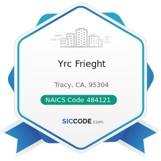 Yrc Frieght - NAICS Code 484121 - General Freight Trucking, Long-Distance, Truckload