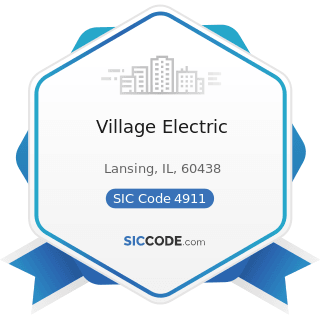 Village Electric - SIC Code 4911 - Electric Services