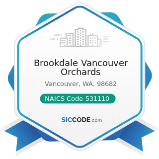 Brookdale Vancouver Orchards - NAICS Code 531110 - Lessors of Residential Buildings and Dwellings