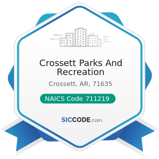 Crossett Parks And Recreation - NAICS Code 711219 - Other Spectator Sports