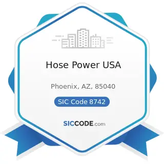 Hose Power USA - SIC Code 8742 - Management Consulting Services