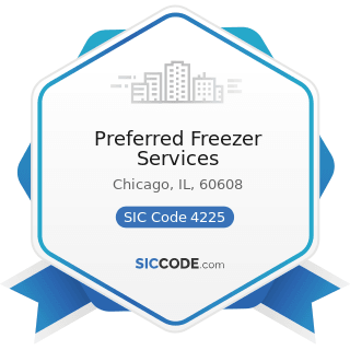 Preferred Freezer Services - SIC Code 4225 - General Warehousing and Storage