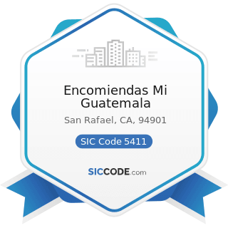 Encomiendas Mi Guatemala - SIC Code 5411 - Grocery Stores