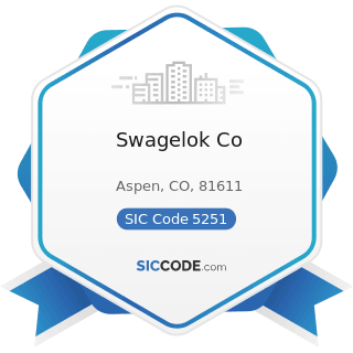 Swagelok Co - SIC Code 5251 - Hardware Stores