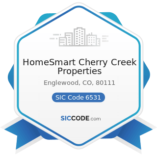 HomeSmart Cherry Creek Properties - SIC Code 6531 - Real Estate Agents and Managers