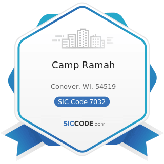 Camp Ramah - SIC Code 7032 - Sporting and Recreational Camps