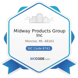 Midway Products Group Inc - SIC Code 8741 - Management Services