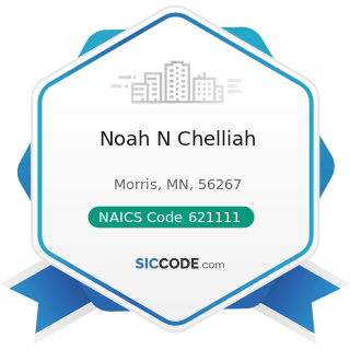 Noah N Chelliah - NAICS Code 621111 - Offices of Physicians (except Mental Health Specialists)