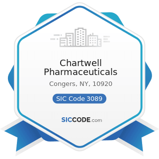 Chartwell Pharmaceuticals - SIC Code 3089 - Plastics Products, Not Elsewhere Classified