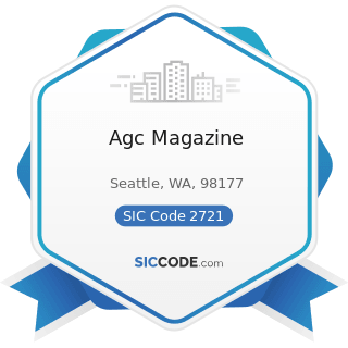 Agc Magazine - SIC Code 2721 - Periodicals: Publishing, or Publishing and Printing