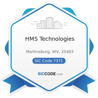 HMS Technologies - SIC Code 7371 - Computer Programming Services