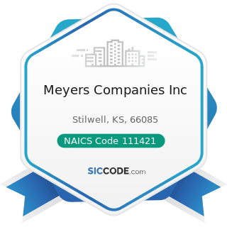 Meyers Companies Inc - NAICS Code 111421 - Nursery and Tree Production