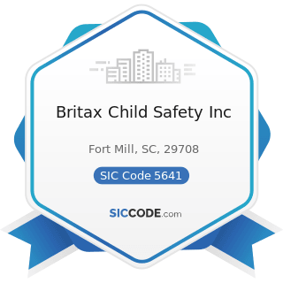 Britax Child Safety Inc - SIC Code 5641 - Children's and Infants' Wear Stores