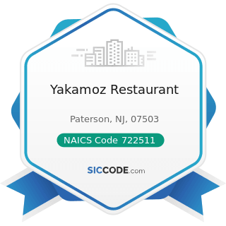 Yakamoz Restaurant - NAICS Code 722511 - Full-Service Restaurants