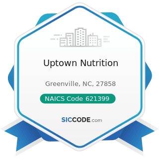 Uptown Nutrition - NAICS Code 621399 - Offices of All Other Miscellaneous Health Practitioners