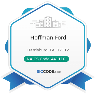 Hoffman Ford - NAICS Code 441110 - New Car Dealers