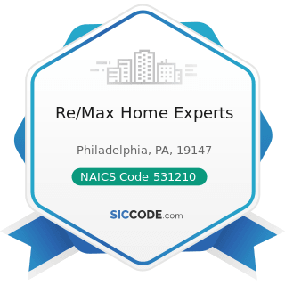 Re/Max Home Experts - NAICS Code 531210 - Offices of Real Estate Agents and Brokers