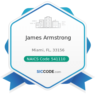 James Armstrong - NAICS Code 541110 - Offices of Lawyers