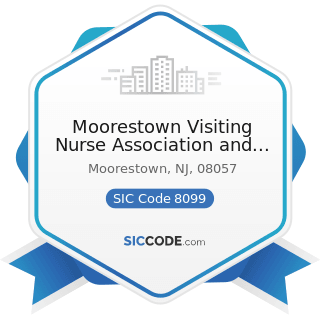 Moorestown Visiting Nurse Association and Hospice - SIC Code 8099 - Health and Allied Services,...