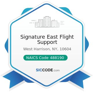 Signature East Flight Support - NAICS Code 488190 - Other Support Activities for Air...