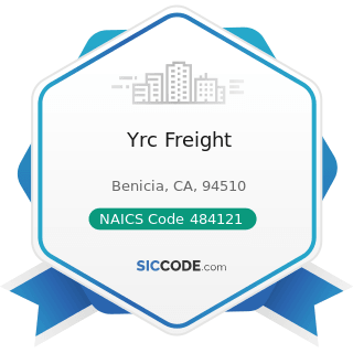 Yrc Freight - NAICS Code 484121 - General Freight Trucking, Long-Distance, Truckload