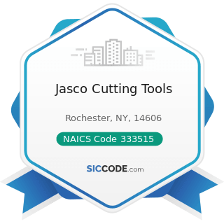 Jasco Cutting Tools - NAICS Code 333515 - Cutting Tool and Machine Tool Accessory Manufacturing