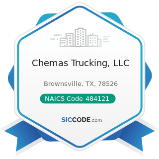 Chemas Trucking, LLC - NAICS Code 484121 - General Freight Trucking, Long-Distance, Truckload