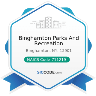 Binghamton Parks And Recreation - NAICS Code 711219 - Other Spectator Sports