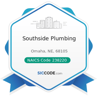Southside Plumbing - NAICS Code 238220 - Plumbing, Heating, and Air-Conditioning Contractors