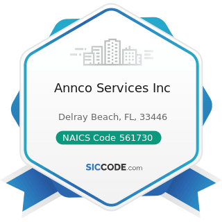 Annco Services Inc - NAICS Code 561730 - Landscaping Services