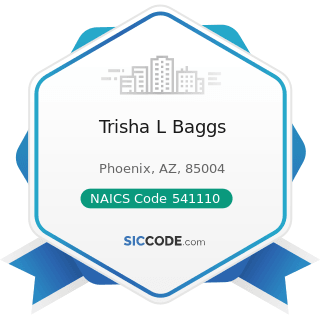 Trisha L Baggs - NAICS Code 541110 - Offices of Lawyers