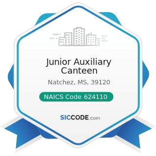 Junior Auxiliary Canteen - NAICS Code 624110 - Child and Youth Services