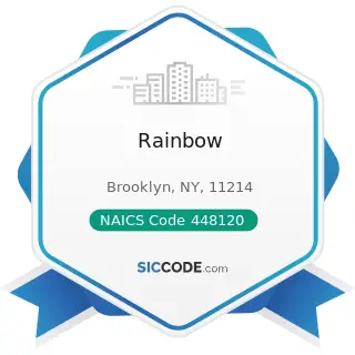 Rainbow - NAICS Code 448120 - Women's Clothing Stores