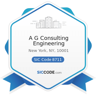 A G Consulting Engineering - SIC Code 8711 - Engineering Services