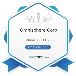 Omnisphere Corp - SIC Code 5111 - Printing and Writing Paper